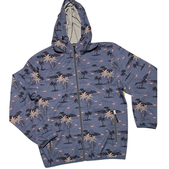 MARGARITAVILLE ISLAND GIII JACKET WOMEN ZIP-UP LONG SLEEVE HOODIE COLOR BLUE M - Picture 3 of 15